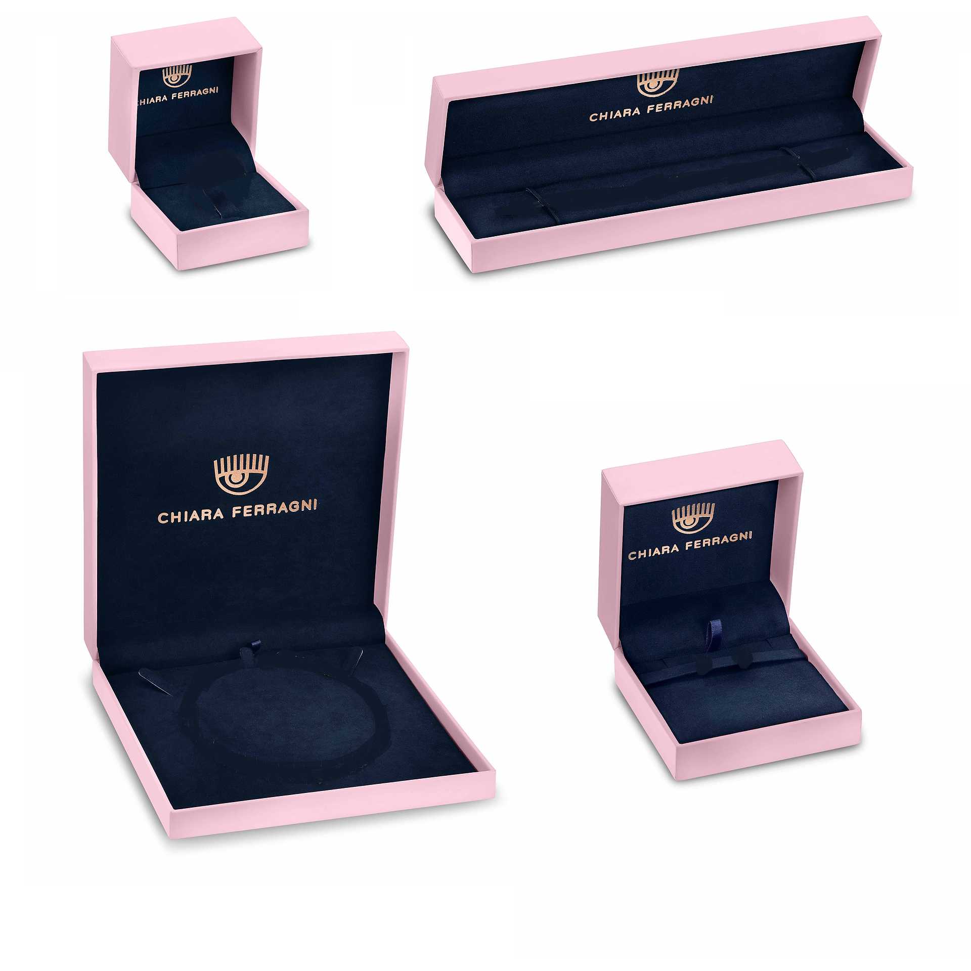 Orecchini Donna Chiara Ferragni Acciaio Dorato Cuore Zircone Bianco J19AXP04